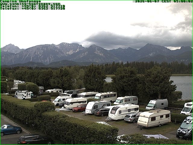 Archiv Foto Webcam Campingplatz am Hopfensee