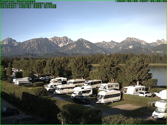 Archiv Foto Webcam Campingplatz am Hopfensee
