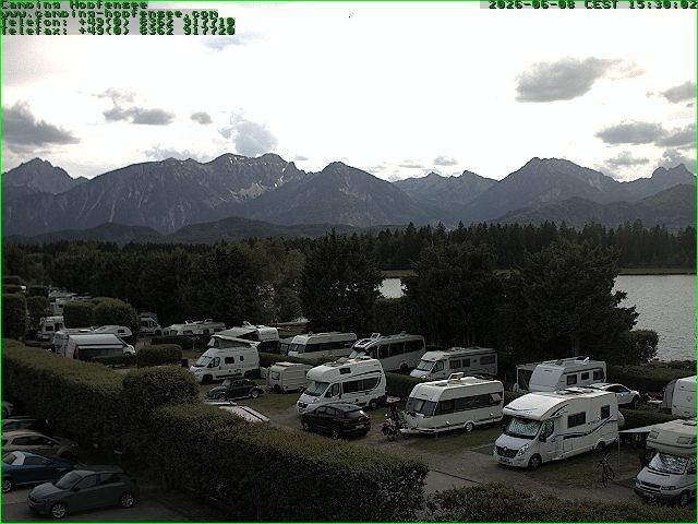 Archiv Foto Webcam Campingplatz am Hopfensee