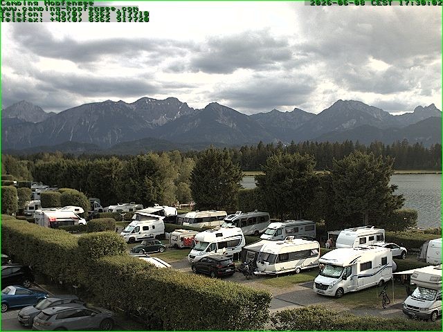 Archiv Foto Webcam Campingplatz am Hopfensee