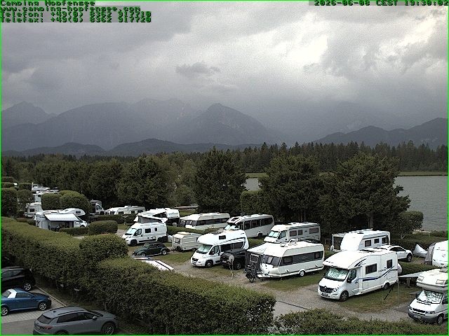 Archived image Webcam Camsite at Hopfensee