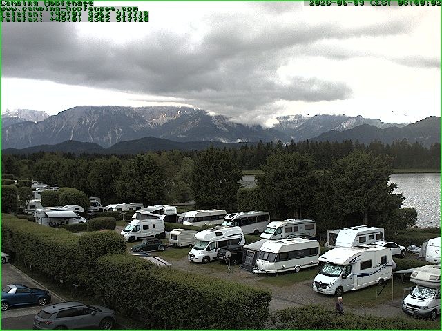 Archiv Foto Webcam Campingplatz am Hopfensee
