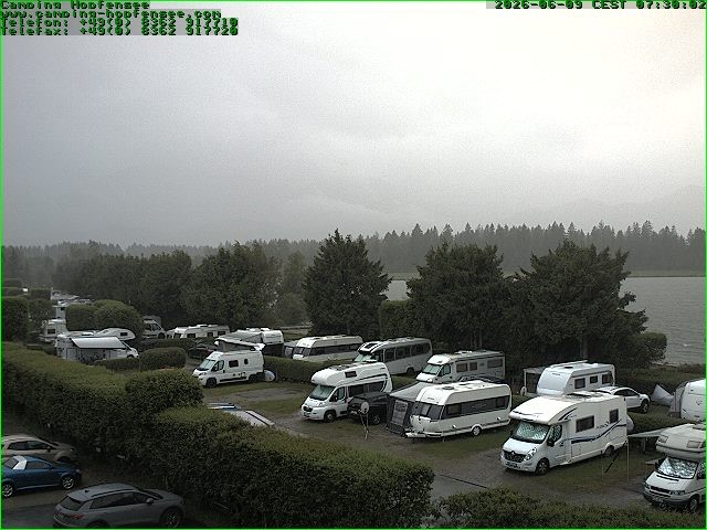 Archiv Foto Webcam Campingplatz am Hopfensee