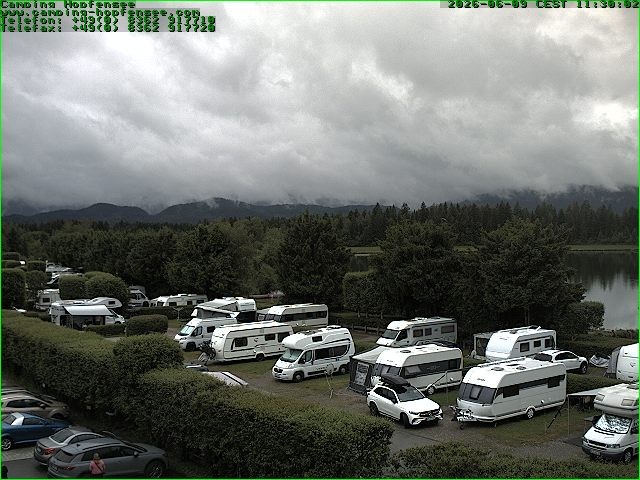 Archiv Foto Webcam Campingplatz am Hopfensee