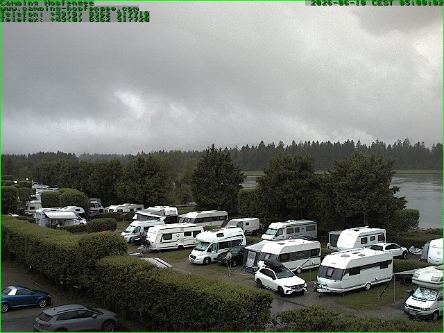Archiv Foto Webcam Campingplatz am Hopfensee