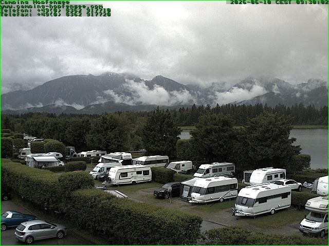 Archiv Foto Webcam Campingplatz am Hopfensee