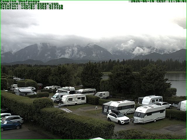Archiv Foto Webcam Campingplatz am Hopfensee