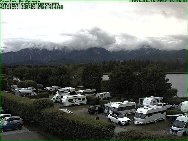 Archiv Foto Webcam Campingplatz am Hopfensee