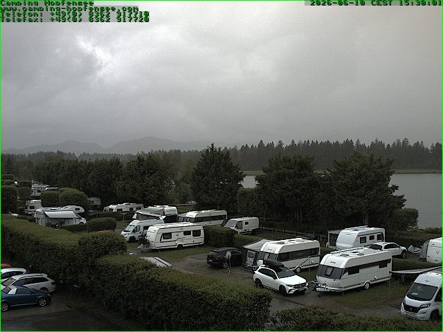 Archiv Foto Webcam Campingplatz am Hopfensee