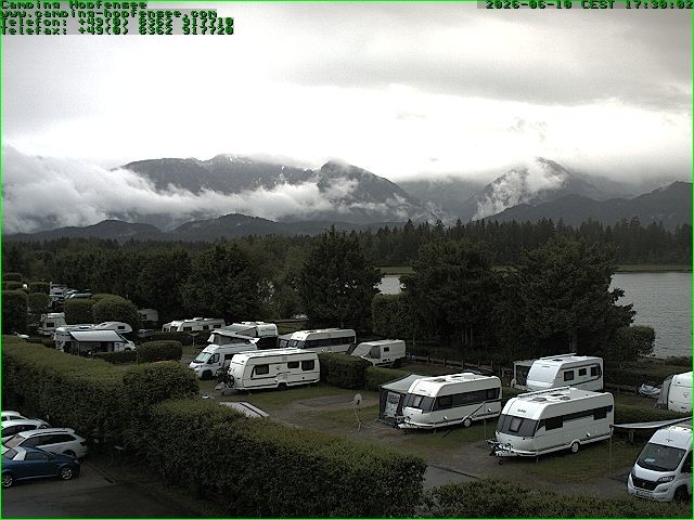 Archiv Foto Webcam Campingplatz am Hopfensee