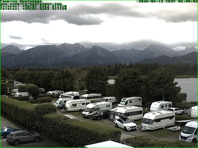 Archiv Foto Webcam Campingplatz am Hopfensee