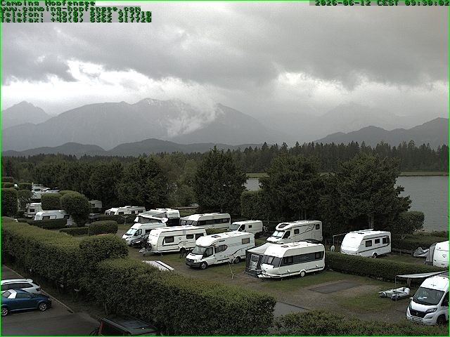 Archiv Foto Webcam Campingplatz am Hopfensee