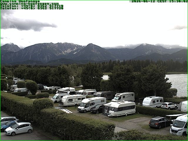 Archiv Foto Webcam Campingplatz am Hopfensee