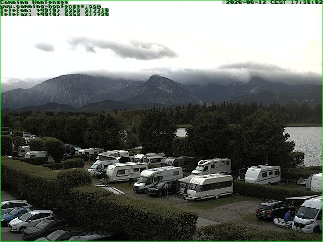 Archiv Foto Webcam Campingplatz am Hopfensee