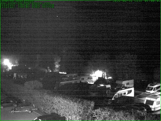 Archiv Foto Webcam Campingplatz am Hopfensee