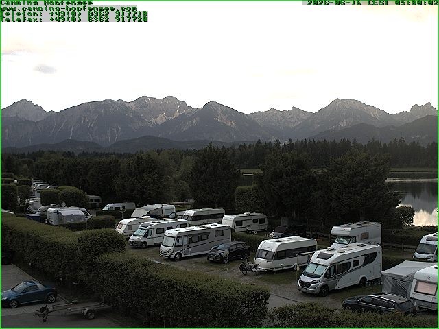Archiv Foto Webcam Campingplatz am Hopfensee