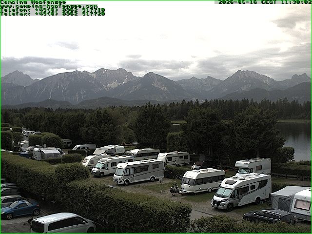Archiv Foto Webcam Campingplatz am Hopfensee