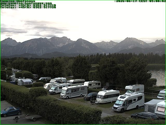 Archiv Foto Webcam Campingplatz am Hopfensee