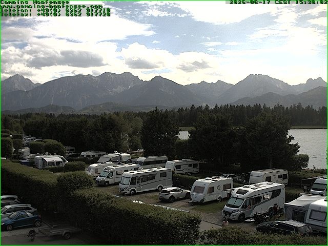 Archiv Foto Webcam Campingplatz am Hopfensee