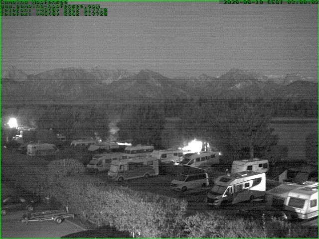 Archiv Foto Webcam Campingplatz am Hopfensee