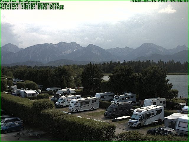 Archiv Foto Webcam Campingplatz am Hopfensee