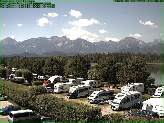 Archiv Foto Webcam Campingplatz am Hopfensee