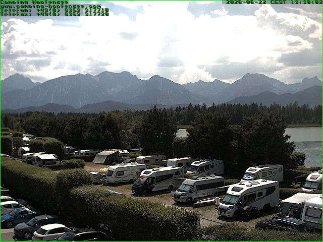 Archiv Foto Webcam Campingplatz am Hopfensee
