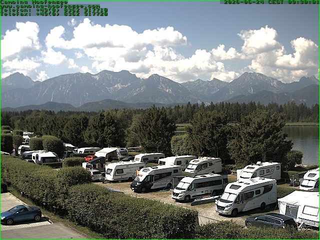 Archiv Foto Webcam Campingplatz am Hopfensee