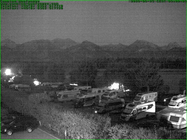 Archiv Foto Webcam Campingplatz am Hopfensee