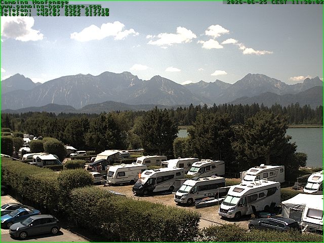Archiv Foto Webcam Campingplatz am Hopfensee