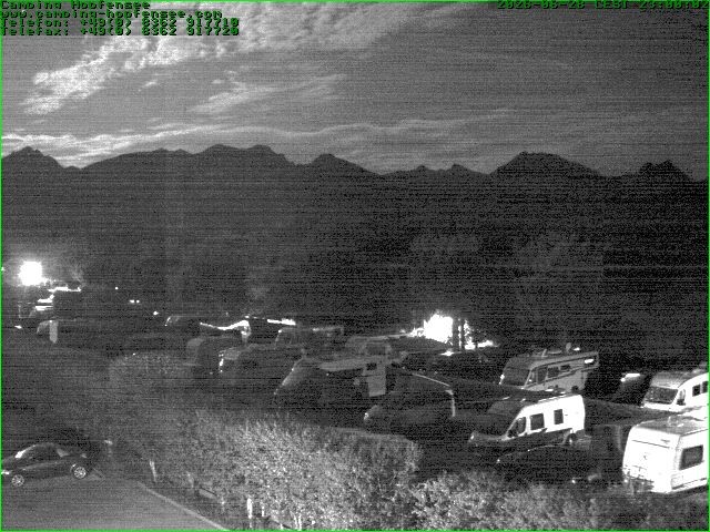 Archiv Foto Webcam Campingplatz am Hopfensee