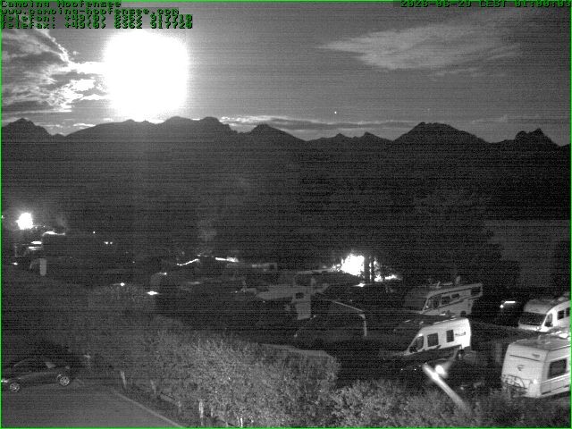 Archiv Foto Webcam Campingplatz am Hopfensee