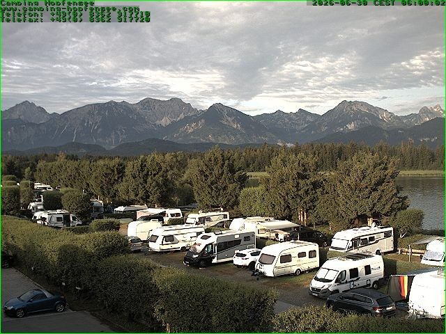 Archiv Foto Webcam Campingplatz am Hopfensee