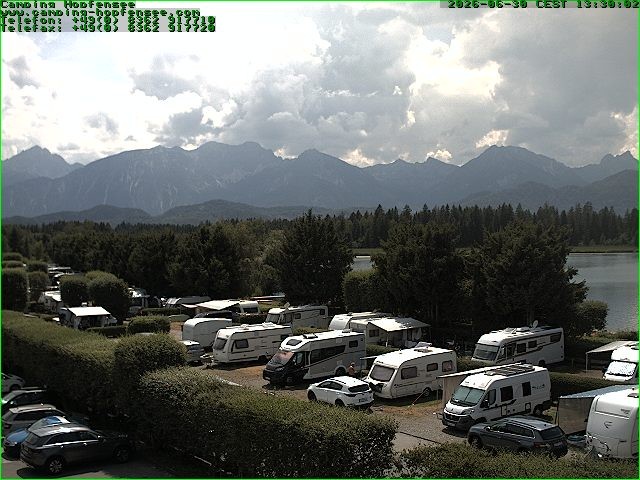 Archiv Foto Webcam Campingplatz am Hopfensee
