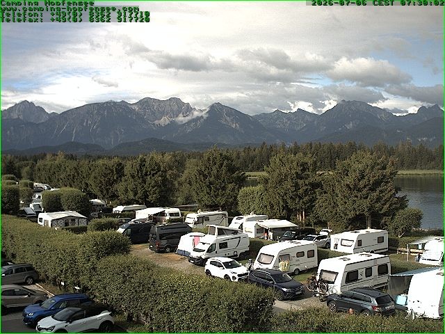 Archiv Foto Webcam Campingplatz am Hopfensee