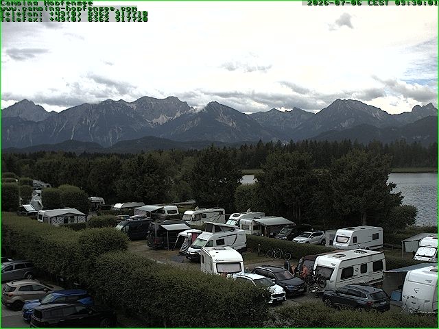 Archiv Foto Webcam Campingplatz am Hopfensee