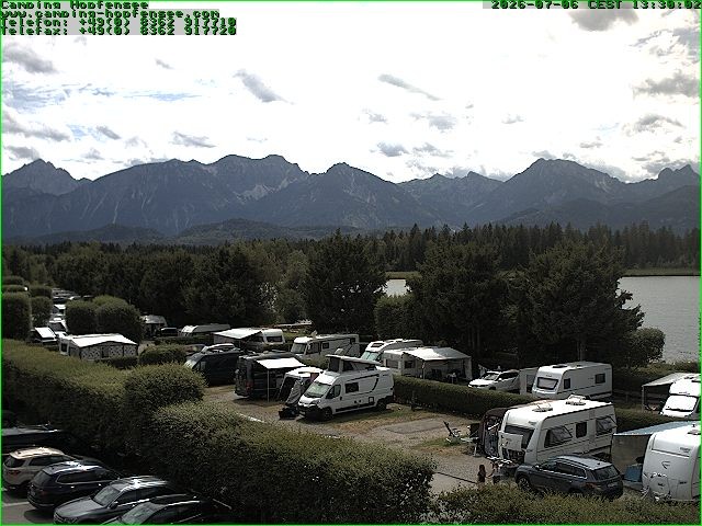 Archiv Foto Webcam Campingplatz am Hopfensee