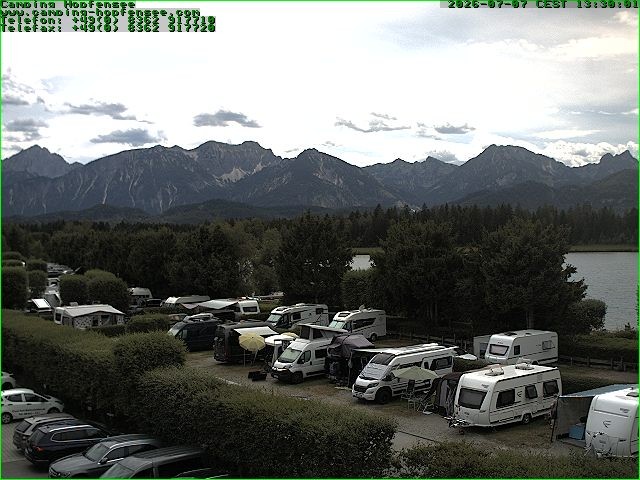 Archived image Webcam Camsite at Hopfensee