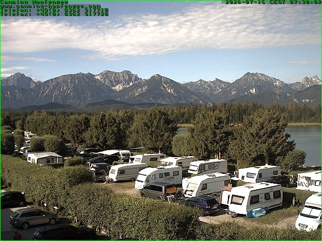 Archiv Foto Webcam Campingplatz am Hopfensee