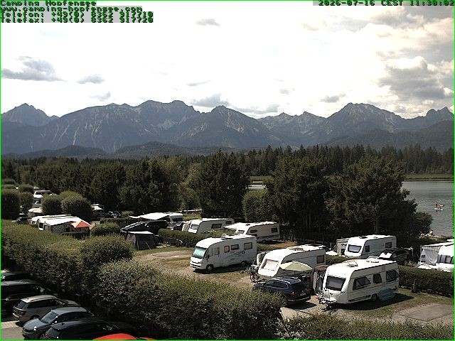 Archiv Foto Webcam Campingplatz am Hopfensee