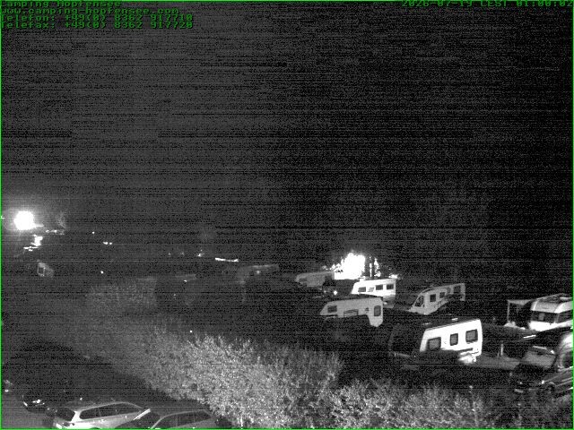 Archiv Foto Webcam Campingplatz am Hopfensee