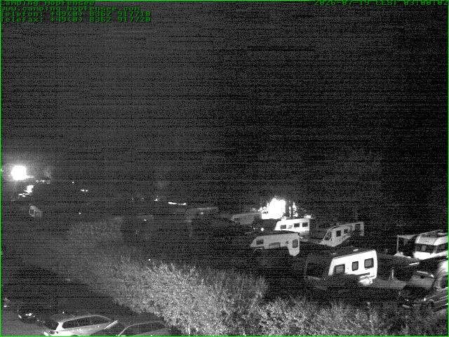 Archiv Foto Webcam Campingplatz am Hopfensee