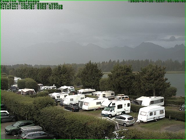 Archiv Foto Webcam Campingplatz am Hopfensee