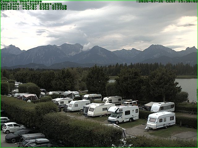 Archiv Foto Webcam Campingplatz am Hopfensee
