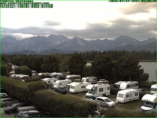 Archiv Foto Webcam Campingplatz am Hopfensee