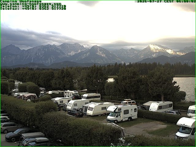 Archiv Foto Webcam Campingplatz am Hopfensee