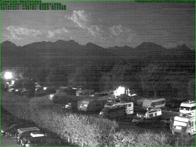 Archiv Foto Webcam Campingplatz am Hopfensee