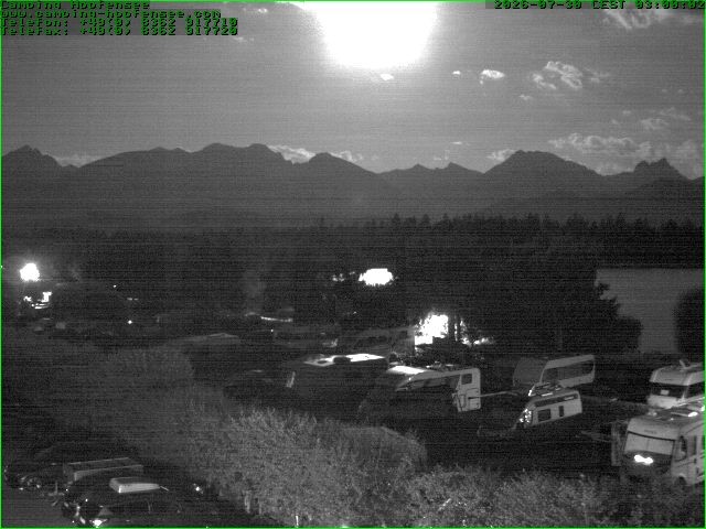 Archiv Foto Webcam Campingplatz am Hopfensee
