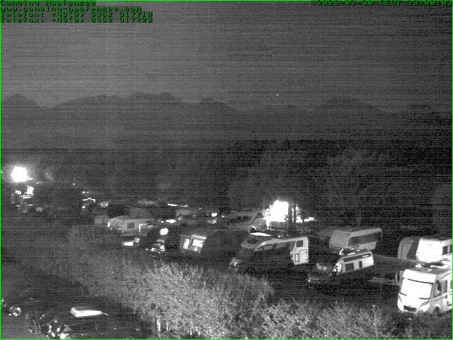 Archiv Foto Webcam Campingplatz am Hopfensee