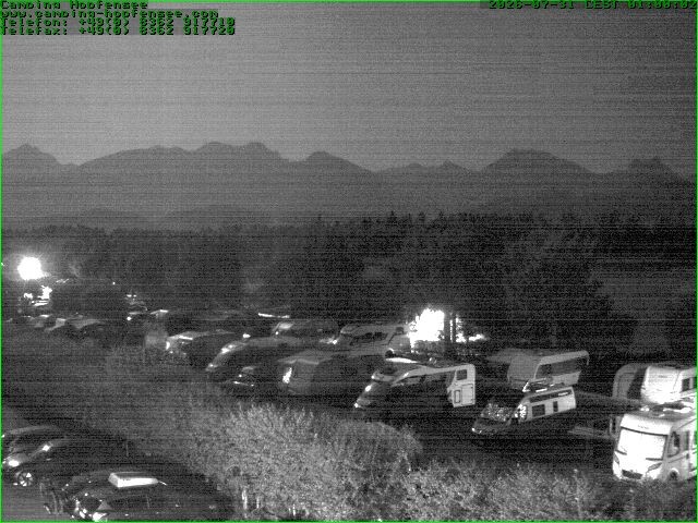 Archiv Foto Webcam Campingplatz am Hopfensee
